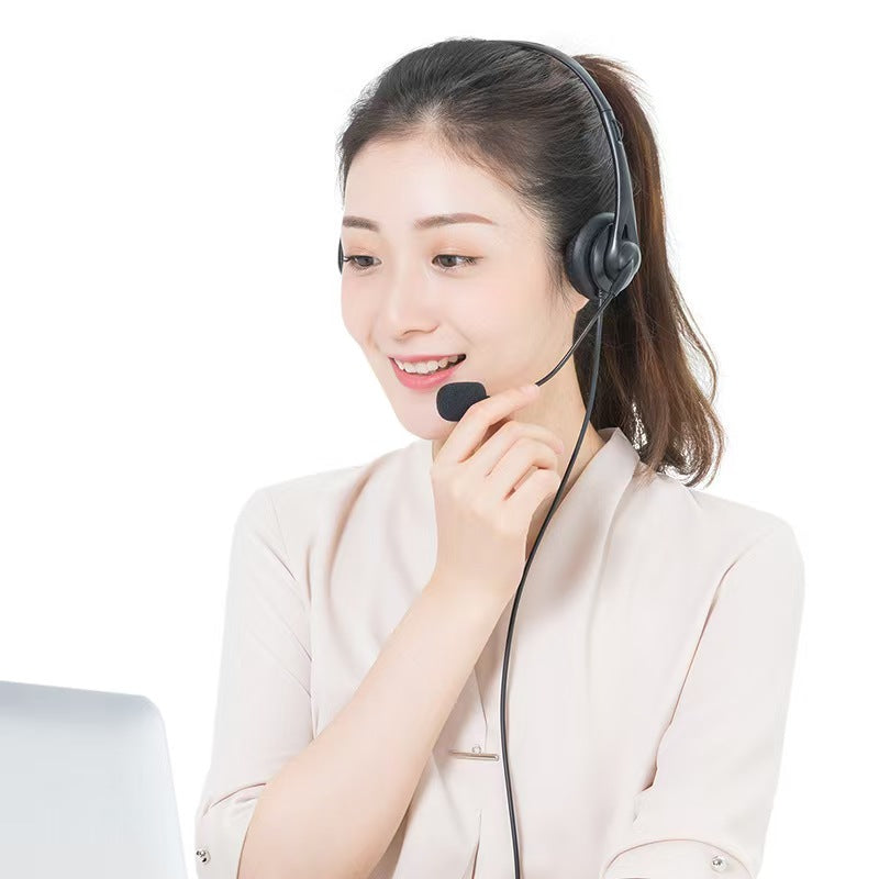 Wired Headphones, USB Head-mounted headphone